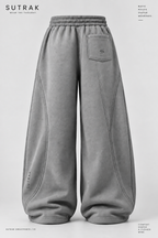 SUTRAK — WIDE FORM SWEATPANTS